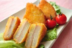 「かぶとハムのフライ」