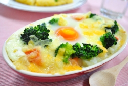 「ドリア風焼きシチュー」