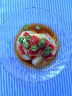 氷トマトそうめん